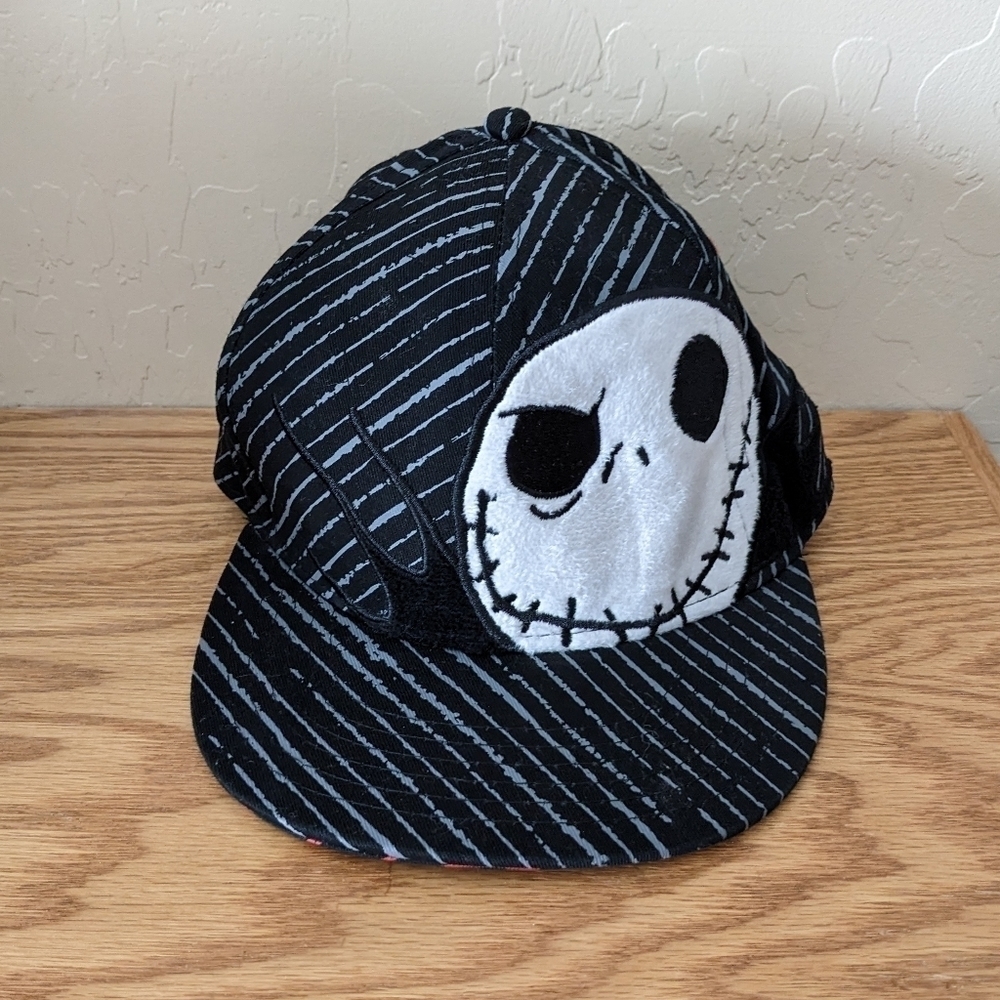 Nightmare Before Christmas Jack Skellington Fitted Cap